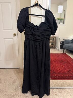 Petal & Pup puff sleeve maxi dress XL